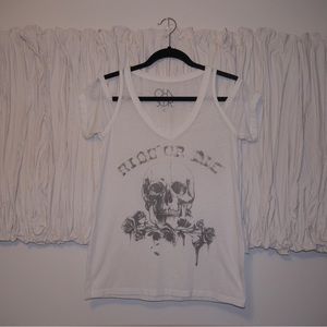 Chaser Ride or Die cold shoulder tee ☠️